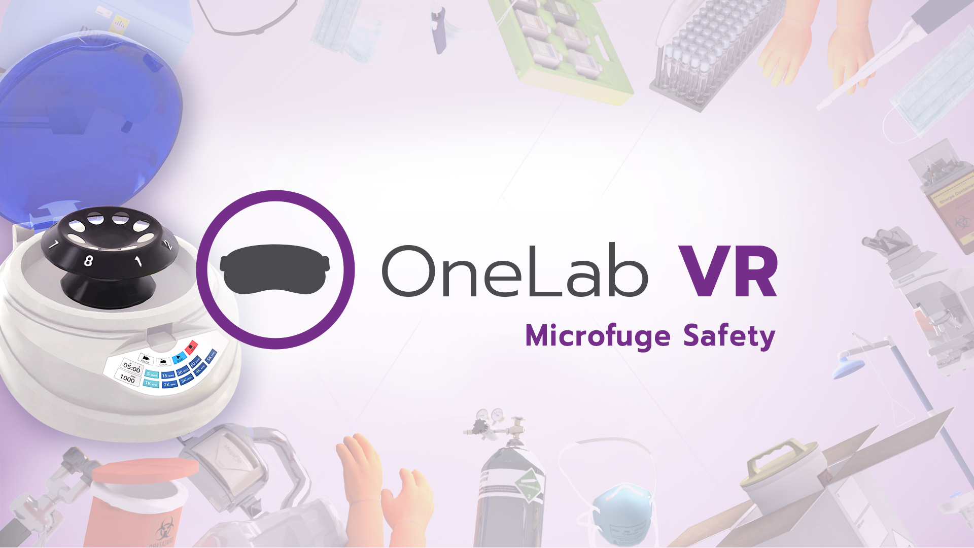Microfuge Safety Scenario Image