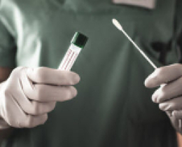 healthcare swab test tube