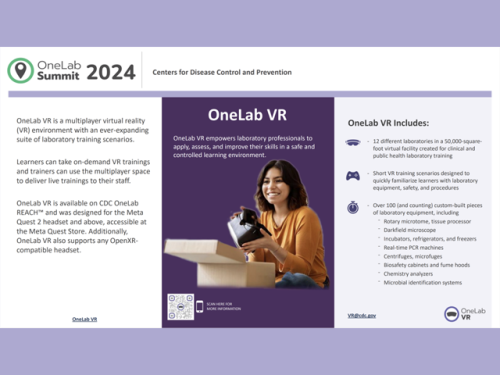 OneLab VR poster