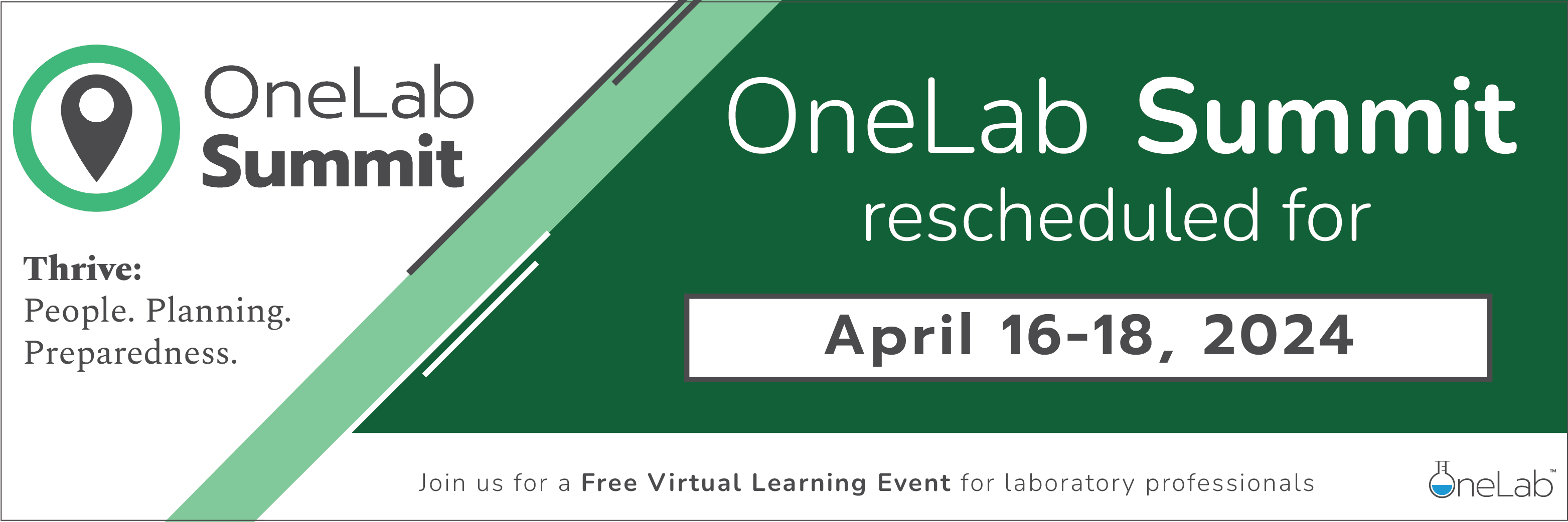 OneLab Summit Banner